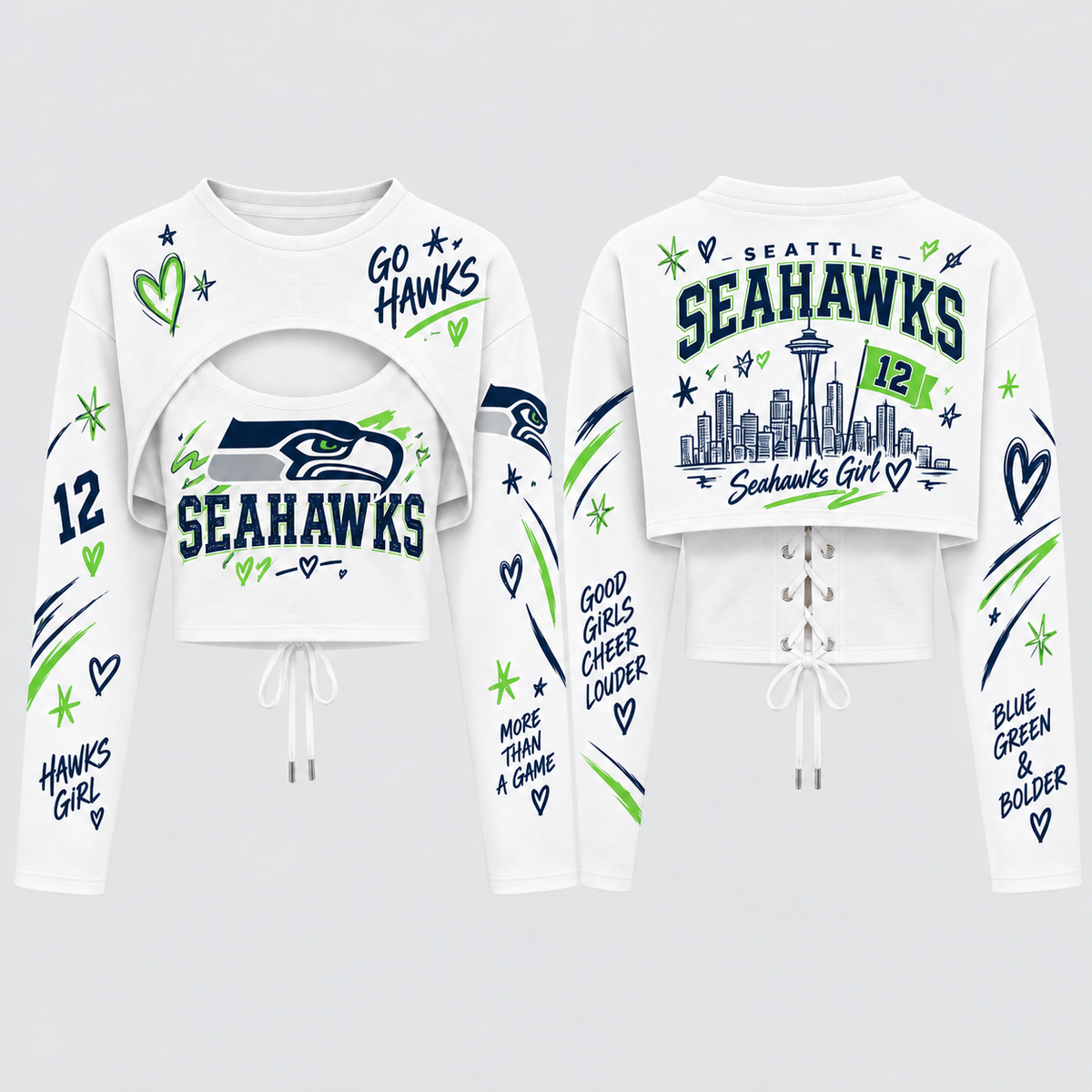 Seattle Seahawks Landscape Shrug Cami - Printed V2