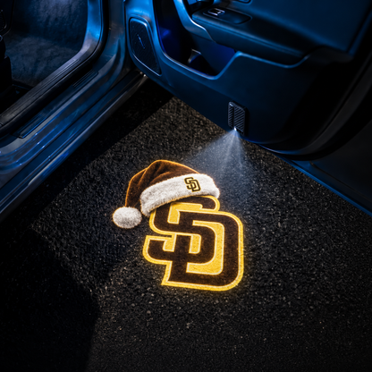 Christmas Baseball Car Door Projector Lights