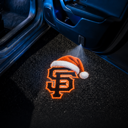 Christmas Baseball Car Door Projector Lights