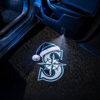 Christmas Baseball Car Door Projector Lights