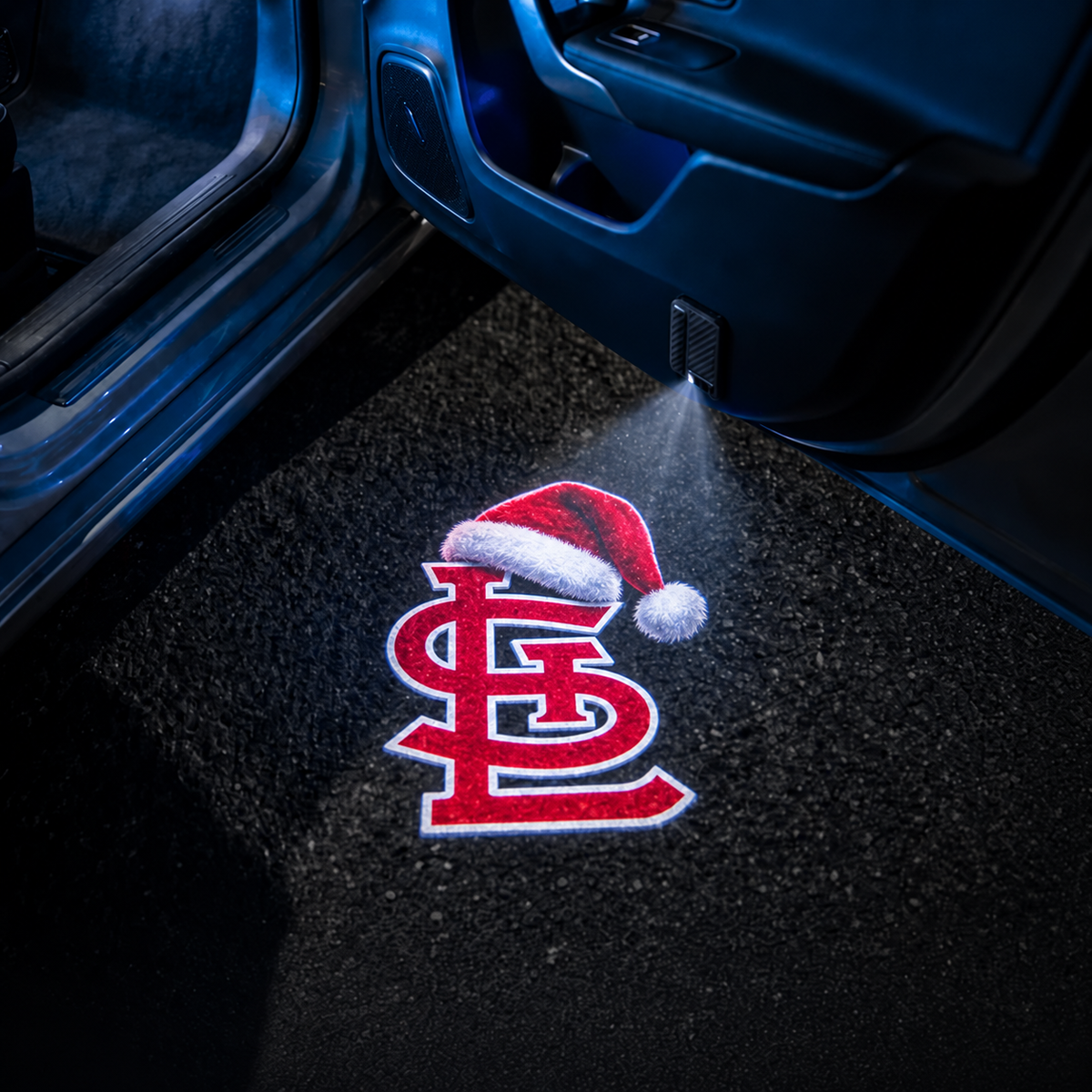 Christmas Baseball Car Door Projector Lights