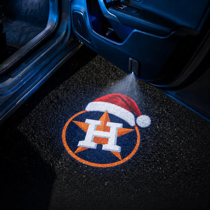 Christmas Baseball Car Door Projector Lights