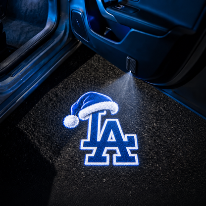 Christmas Baseball Car Door Projector Lights