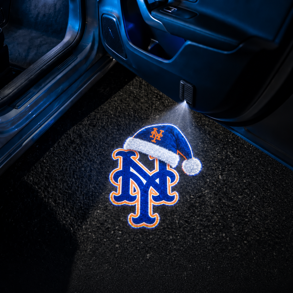 Christmas Baseball Car Door Projector Lights