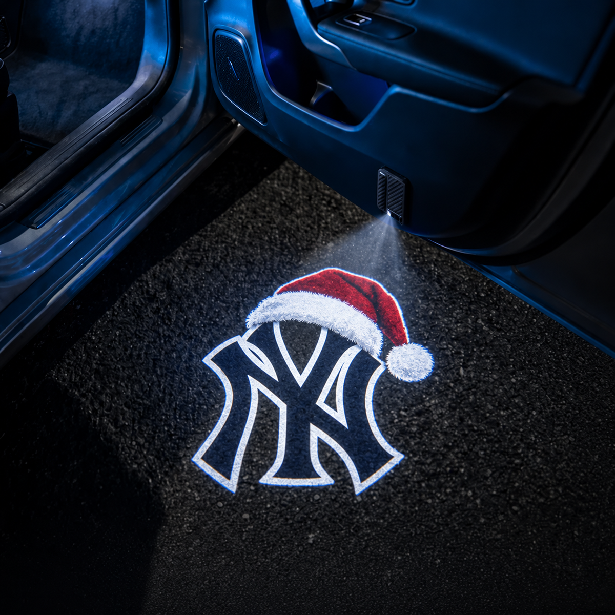 Christmas Baseball Car Door Projector Lights