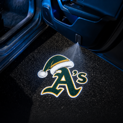 Christmas Baseball Car Door Projector Lights