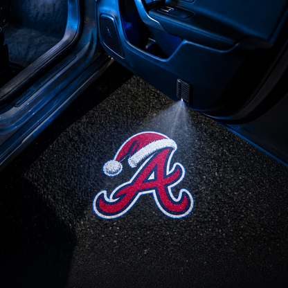 Christmas Baseball Car Door Projector Lights
