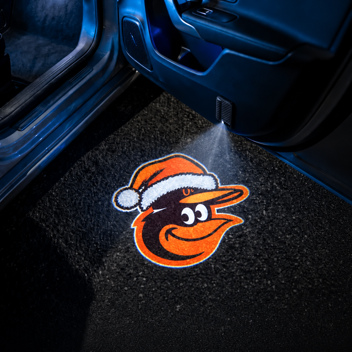 Christmas Baseball Car Door Projector Lights