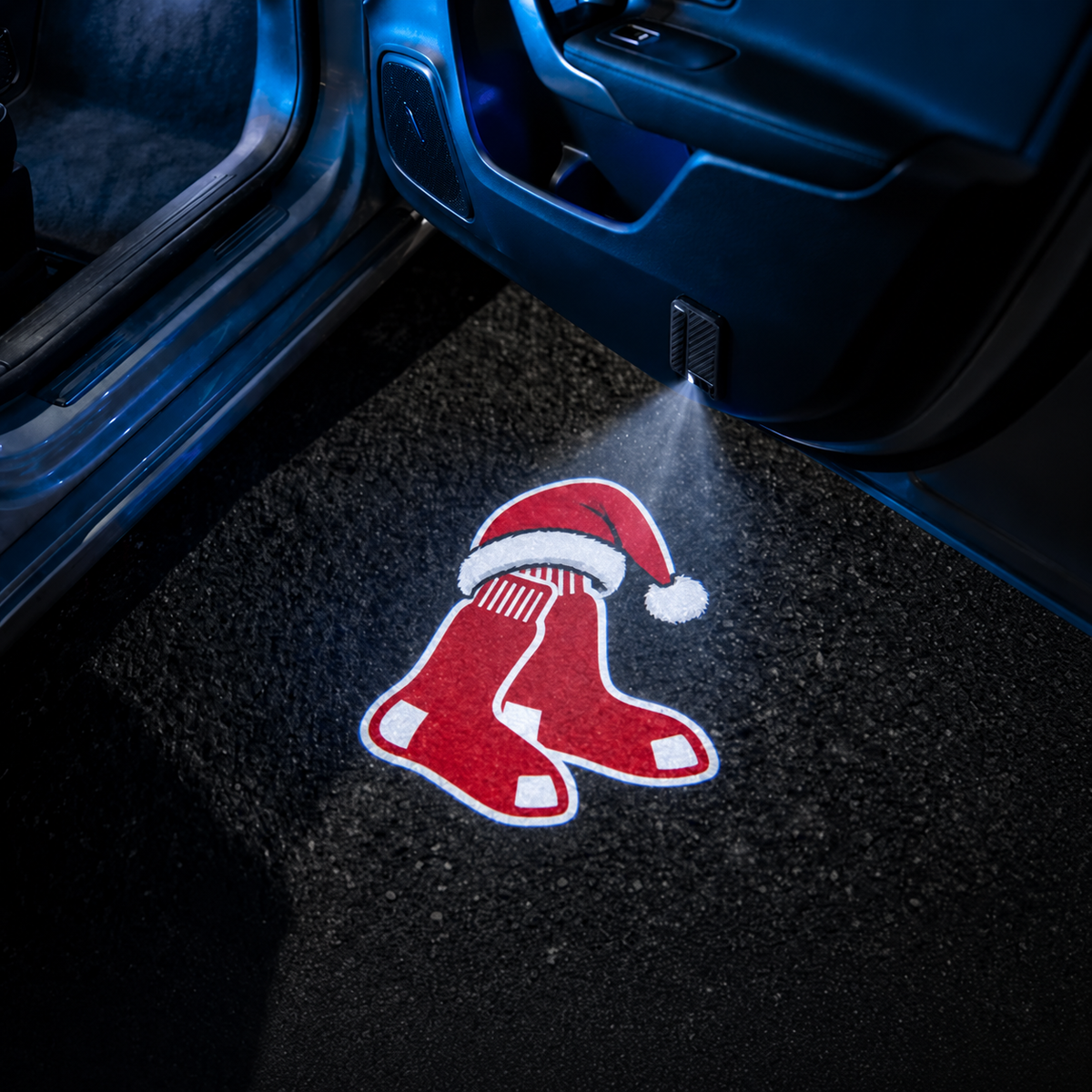 Christmas Baseball Car Door Projector Lights