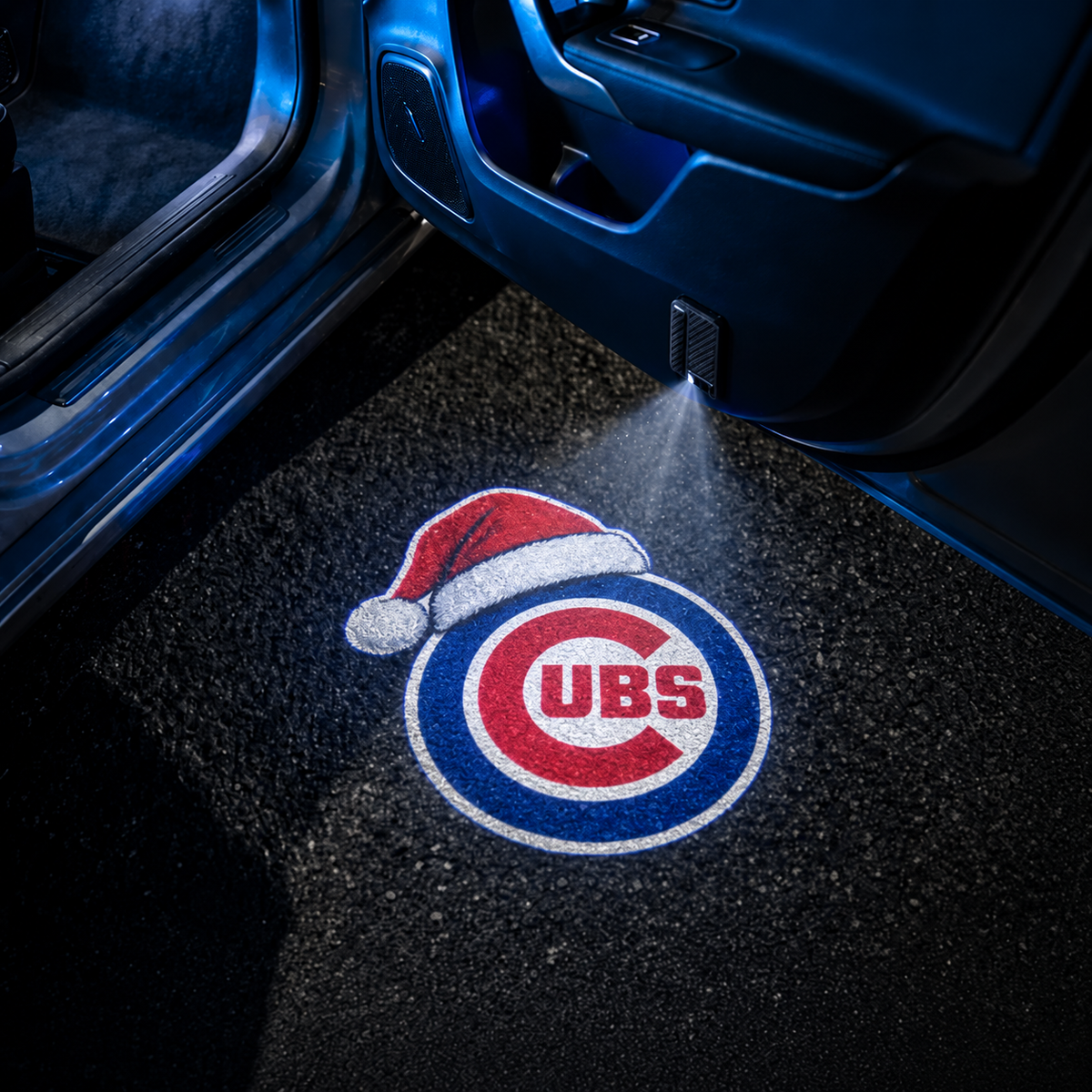 Christmas Baseball Car Door Projector Lights
