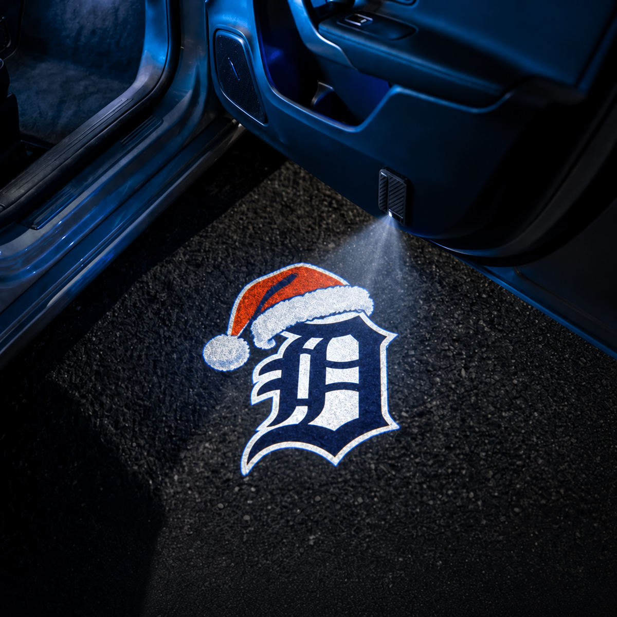 Christmas Baseball Car Door Projector Lights