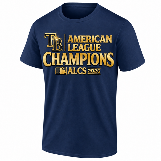 TBR American League Champions 2026 Gold Style One Side T-Shirt - Printed