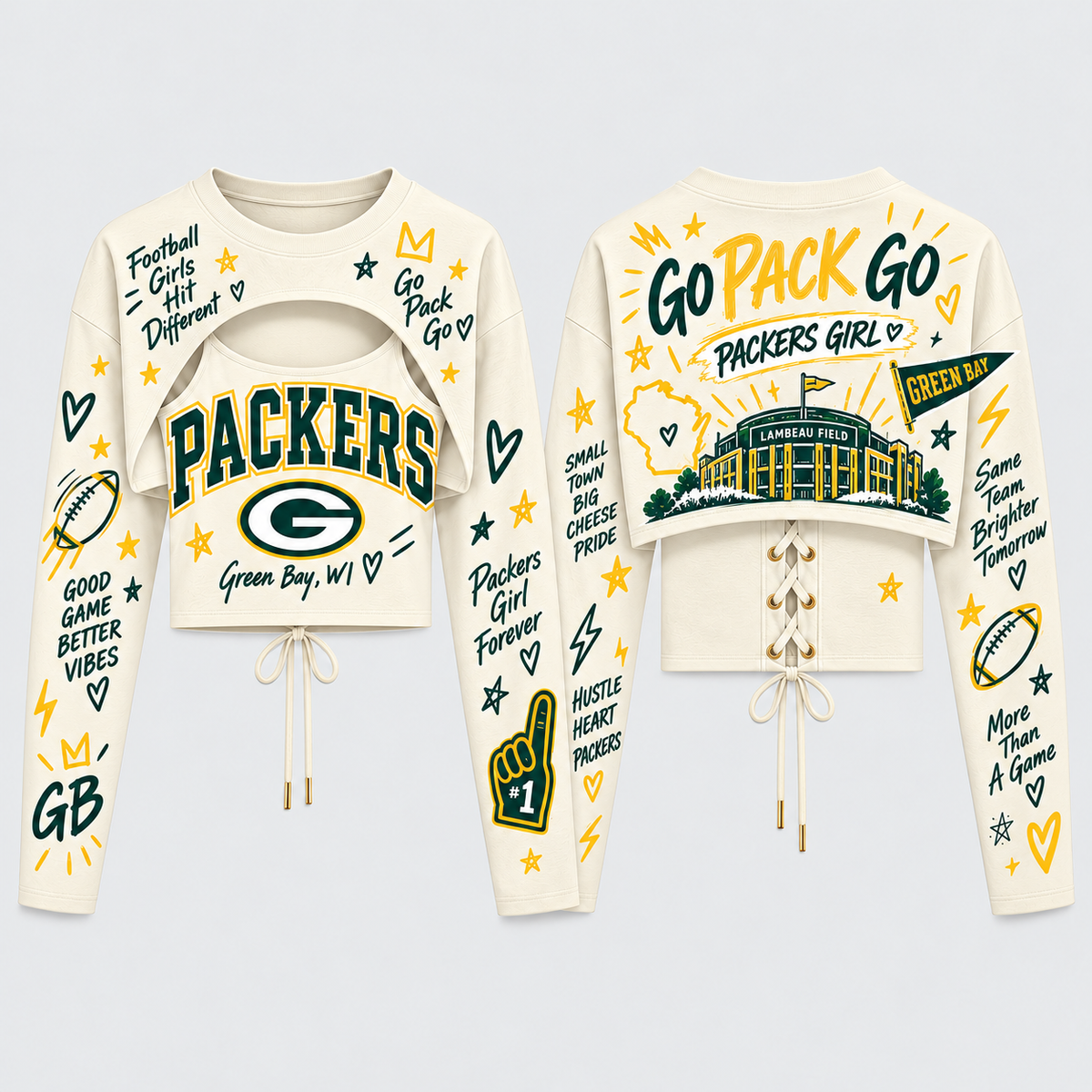 GB "Go Pack Go Shrug Cami - Printed