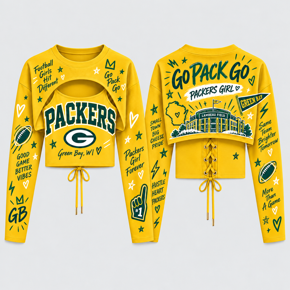 GB "Go Pack Go Shrug Cami - Printed