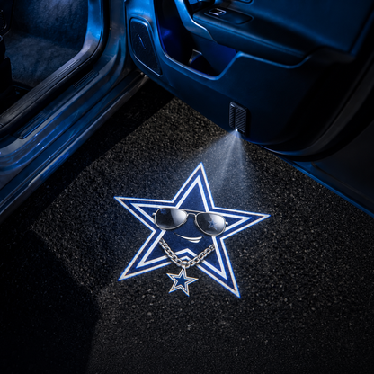 Football Car Door Projector Lights "Cool" Style