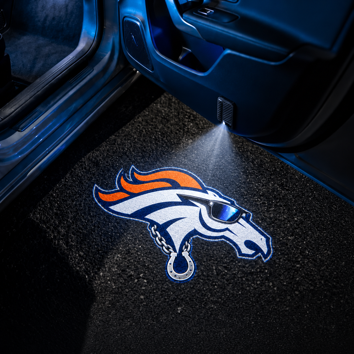 Football Car Door Projector Lights "Cool" Style