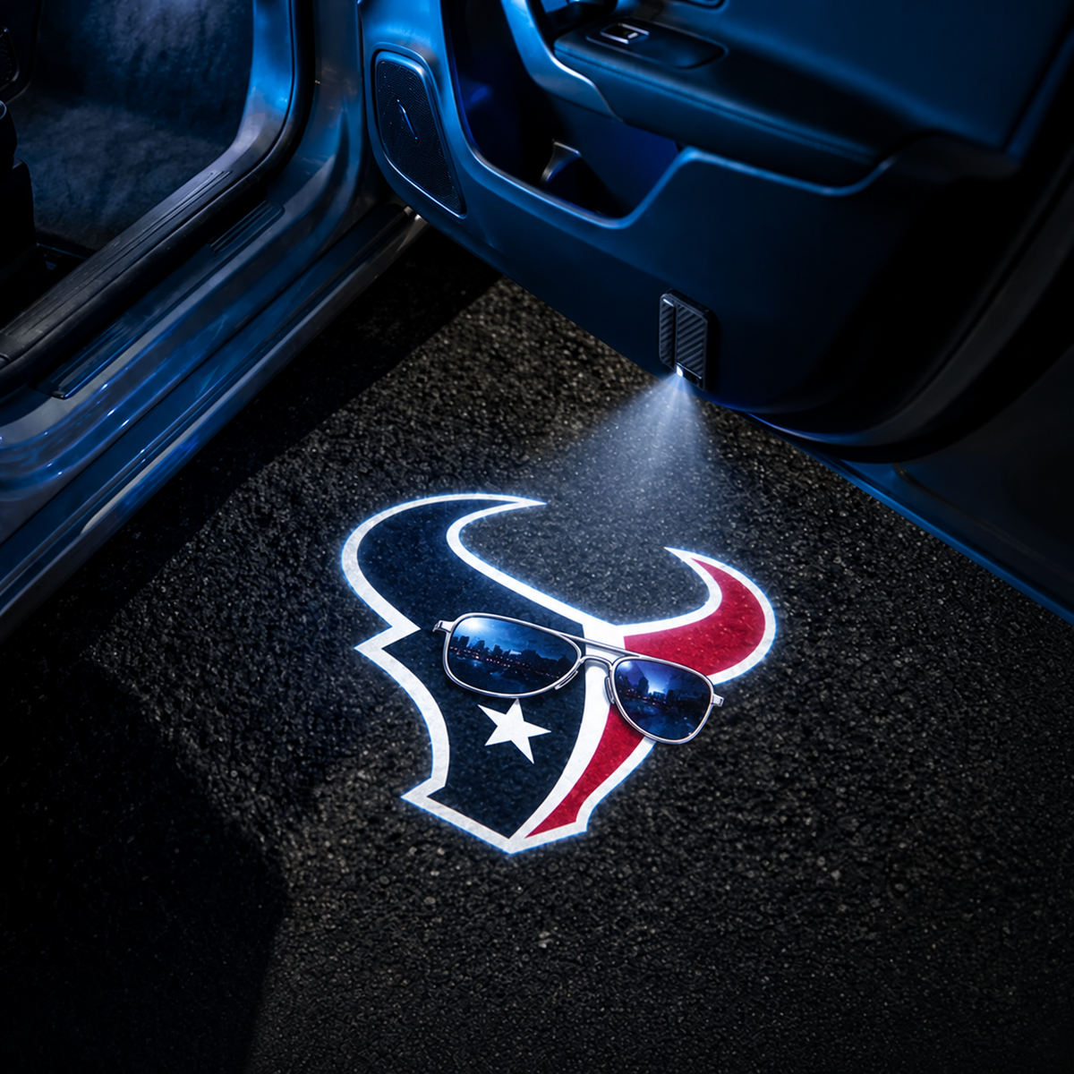 Football Car Door Projector Lights "Cool" Style