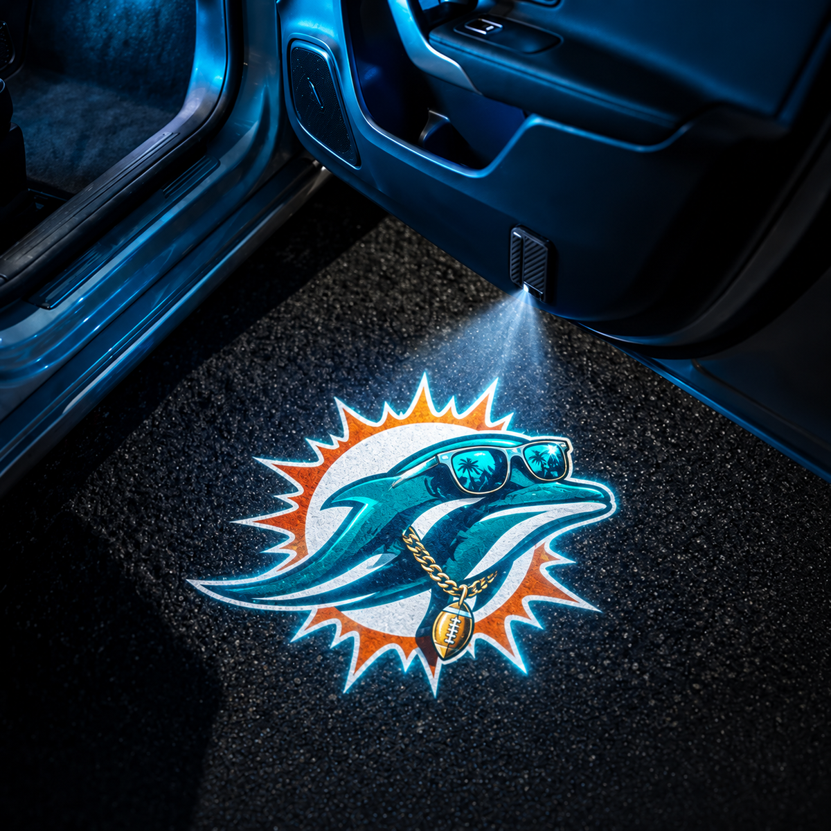 Football Car Door Projector Lights "Cool" Style