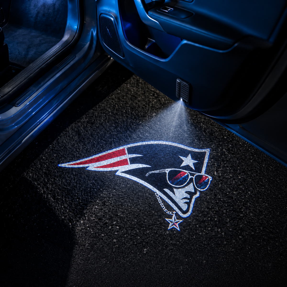 Football Car Door Projector Lights "Cool" Style