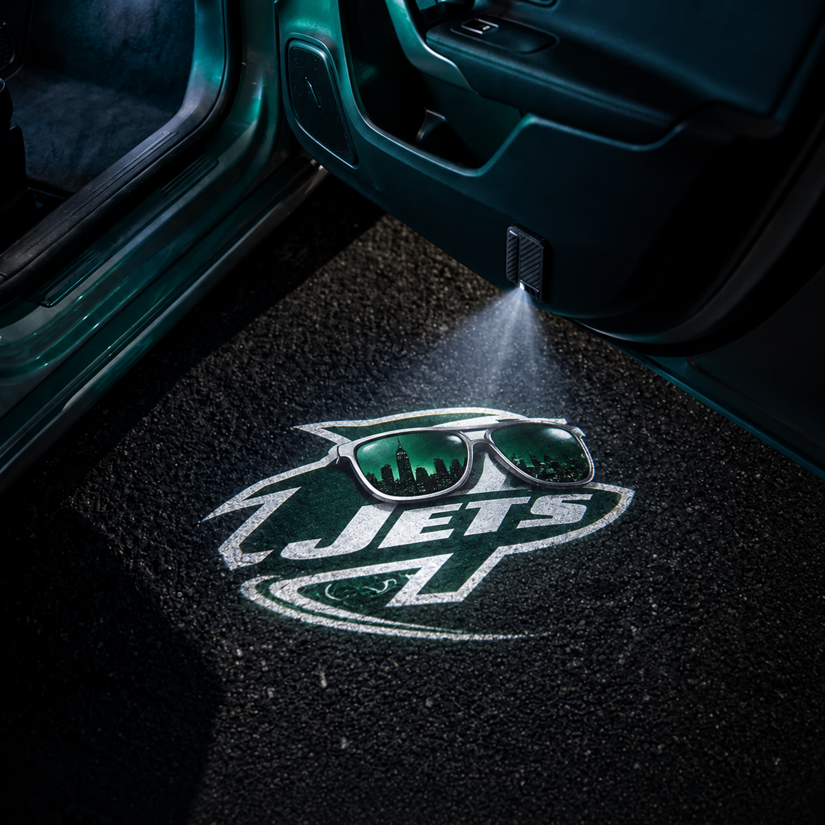 Football Car Door Projector Lights "Cool" Style