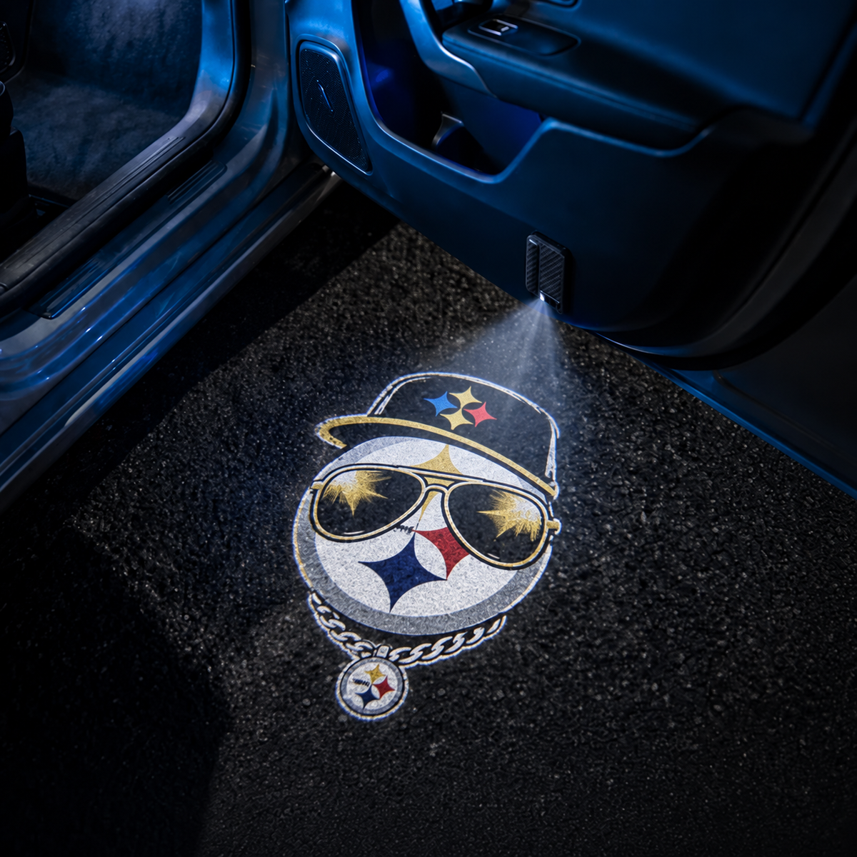 Football Car Door Projector Lights "Cool" Style