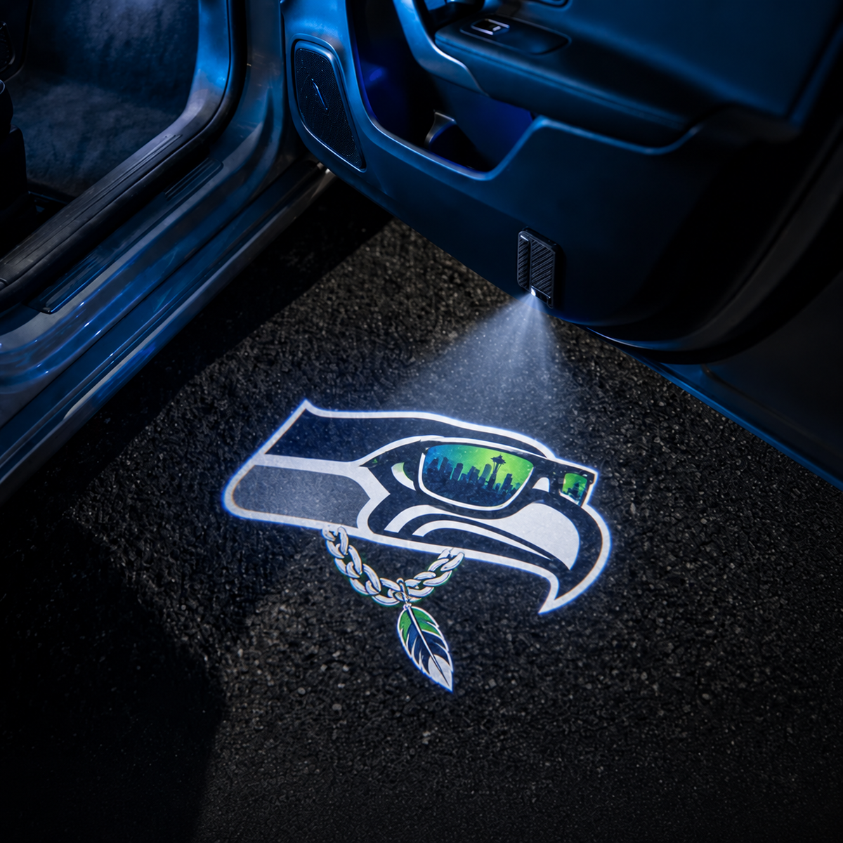 Football Car Door Projector Lights "Cool" Style