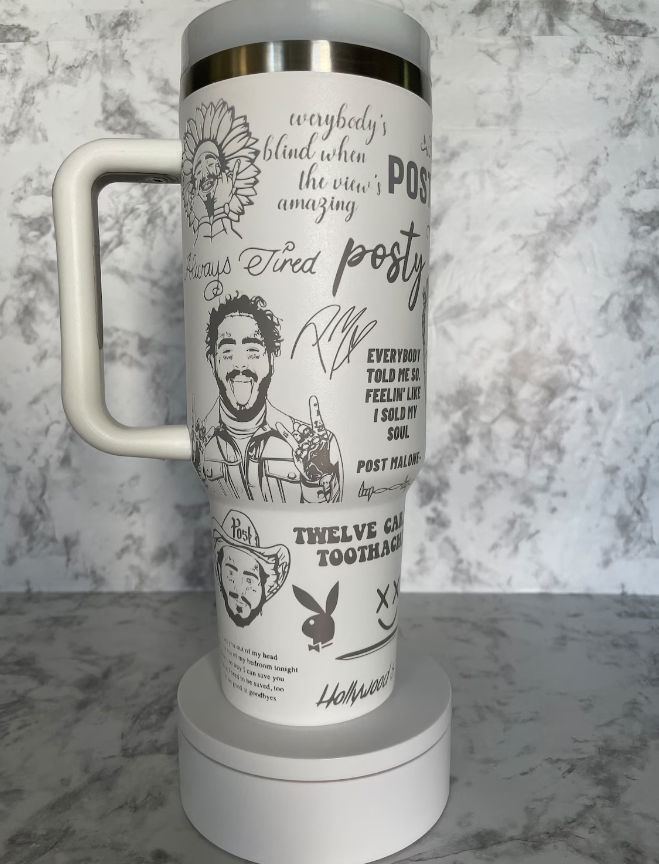 Malone Engraved Tumbler- Gift For Fans- 406TTTB146