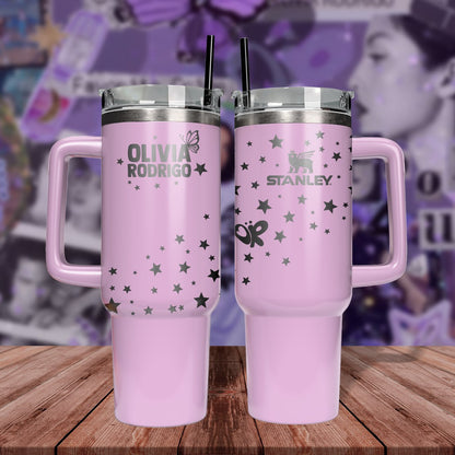 40oz Olivia Rodrigo Tumbler TLA58 - Guts World Tour 2024