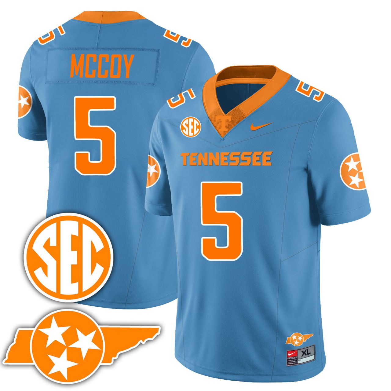 Tennessee Volunteers 2024 Football Vapor Limited Jersey - All Stitched