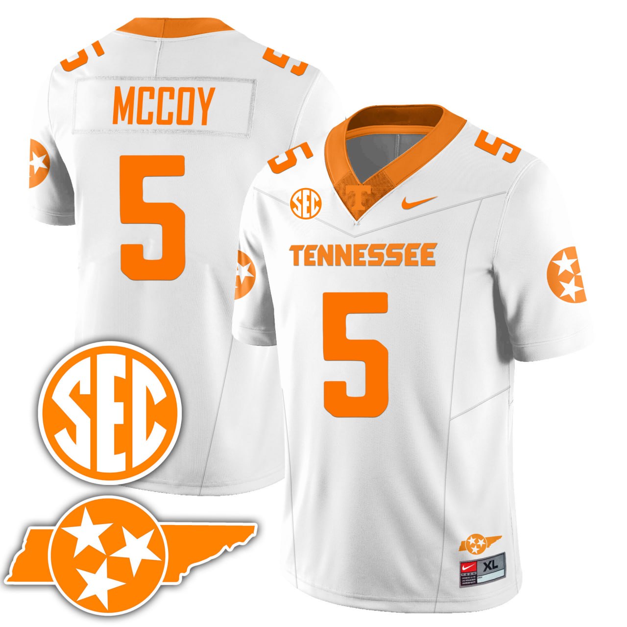 Tennessee Volunteers 2024 Football Vapor Limited Jersey - All Stitched