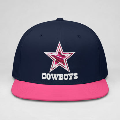 Dallas Cowboys Breast Cancer Awareness Edition Snapback Cap - Printed