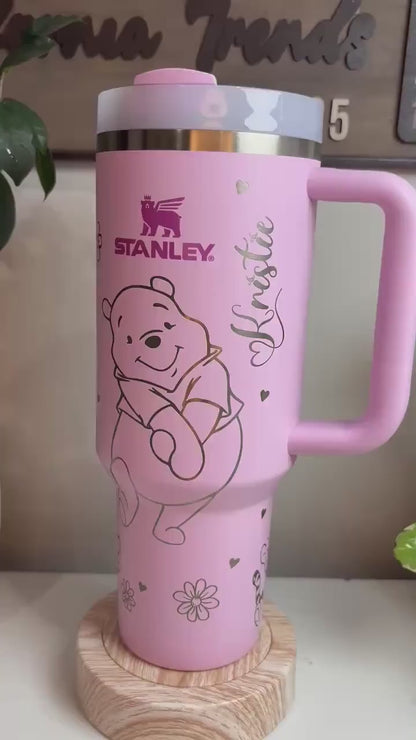 Winnie the Pooh Personalized Engraved Tumbler 40oz