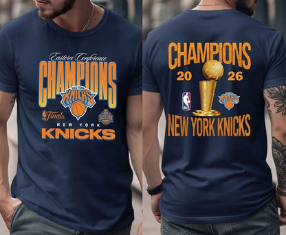 NYK 2026 Basketball  Finals Printed T-Shirt V3