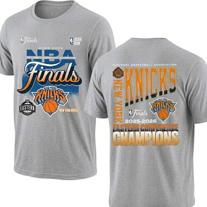 NYK 2026 Basketball  Finals Printed T-Shirt V4