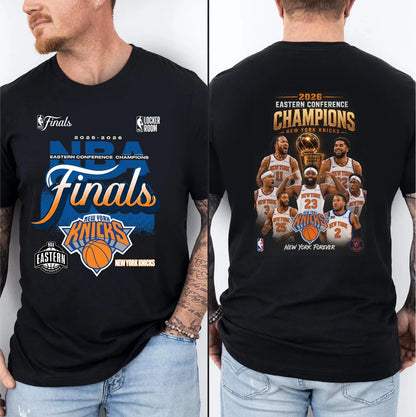 NYK 2026 Basketball  Finals Printed T-Shirt V2