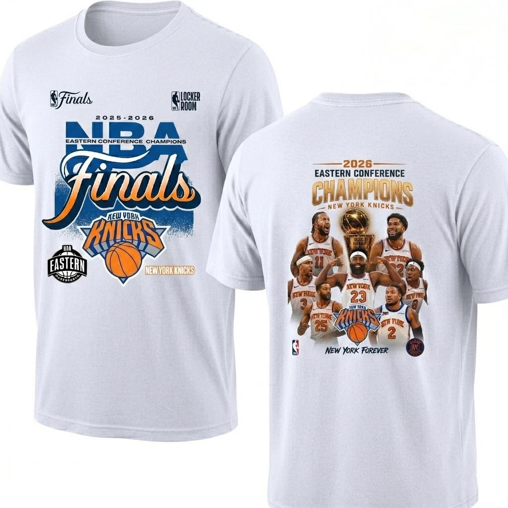 NYK 2026 Basketball  Finals Printed T-Shirt V2