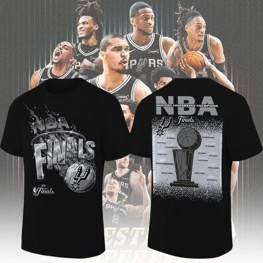 SAS 2026 Finals Hometown Black Printed T-Shirt