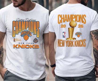 NYK 2026 Basketball  Finals Printed T-Shirt V3