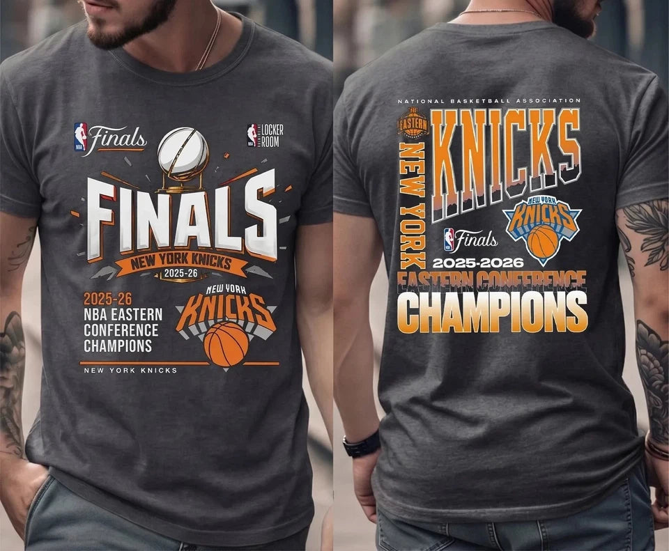 NYK 2026 Basketball  Finals Printed T-Shirt