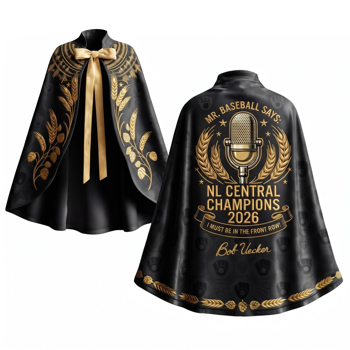 MIL Supporter Edition Strap Shawl Cape – Printed