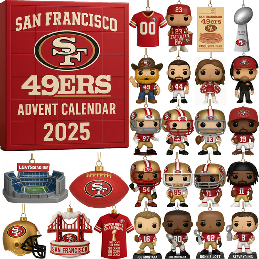 🏈 San Francisco 49ers Advent Calendar 2025