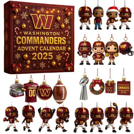 🏈 Washington Commanders Advent Calendar 2025