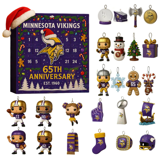 🏈 Minnesota Vikings 65th Anniversary Advent Calendar