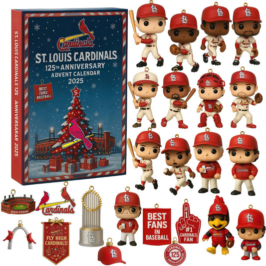 St Louis Cardinals Advent Calendar 2025 125TH ANNIVERSARY