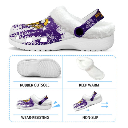 MIN Fleece-Lined Clogs - Comfortable in Winter