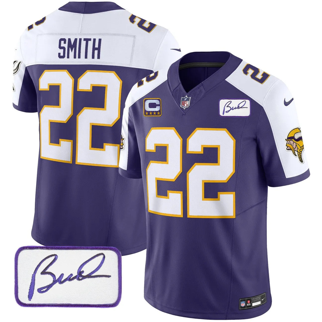 Vikings Vapor Limited Player 2024 Jersey TLA - All Stitched