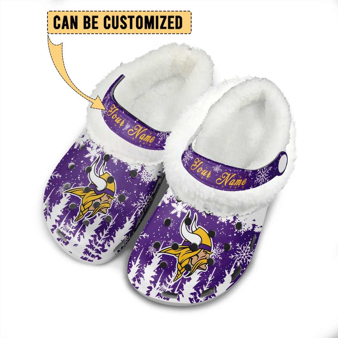 MIN Fleece-Lined Clogs - Comfortable in Winter