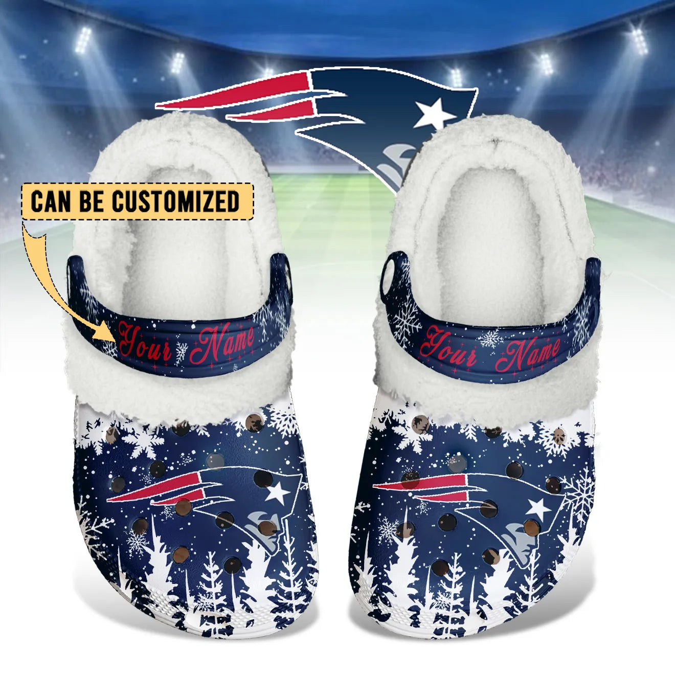 NE Fleece-Lined Clogs - Comfortable in Winter