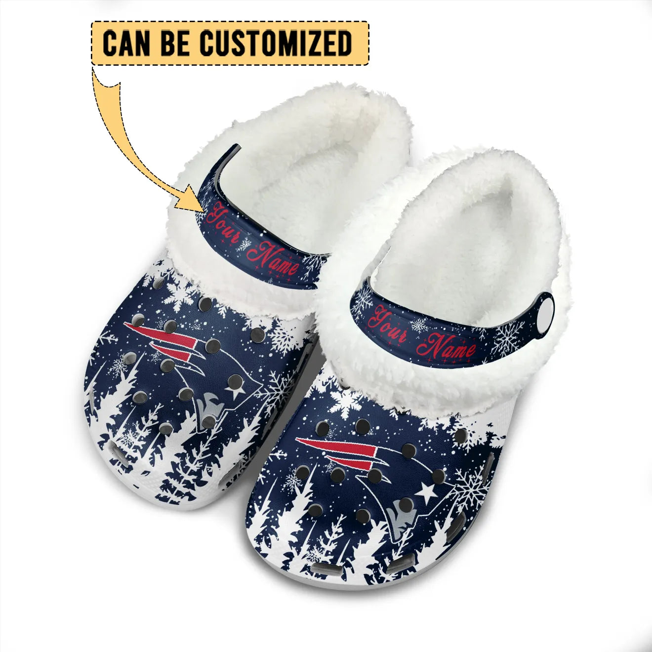 NE Fleece-Lined Clogs - Comfortable in Winter