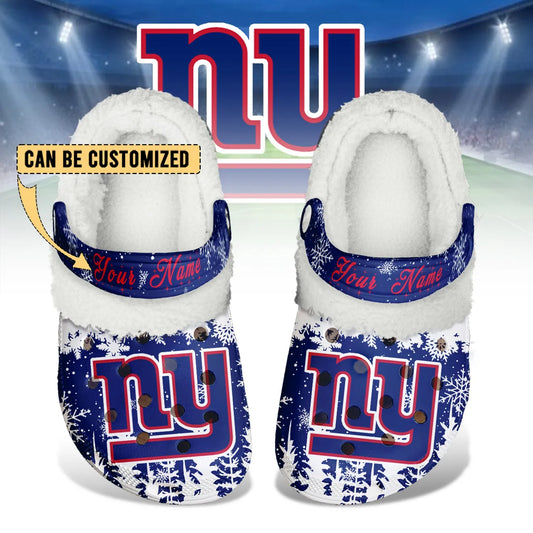 NYG Fleece-Lined Clogs - Comfortable in Winter